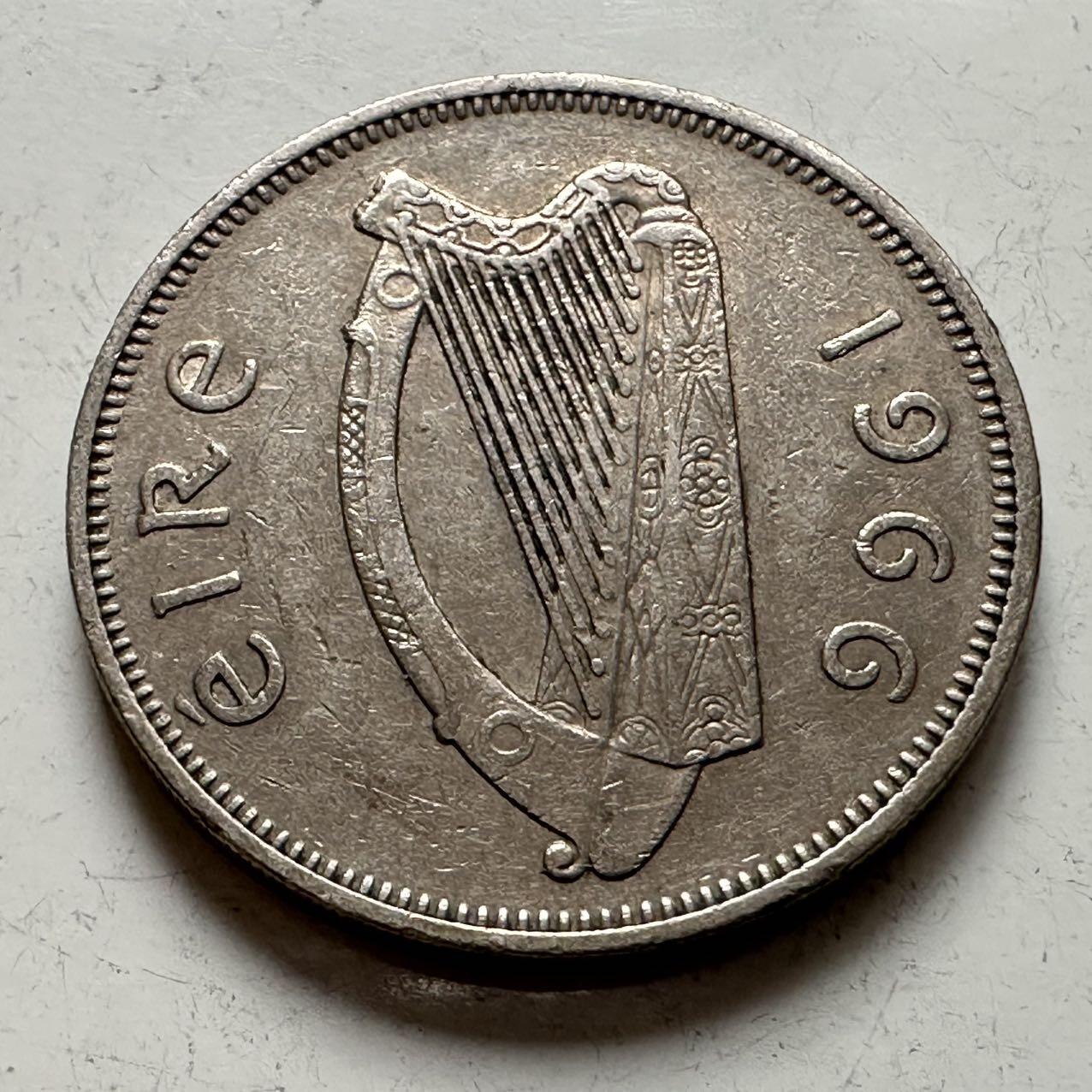 🌹外币初藏🌹🐯2025年第141场  每周二四六晚8️⃣点 接代拍 爱尔兰1966年一弗洛林