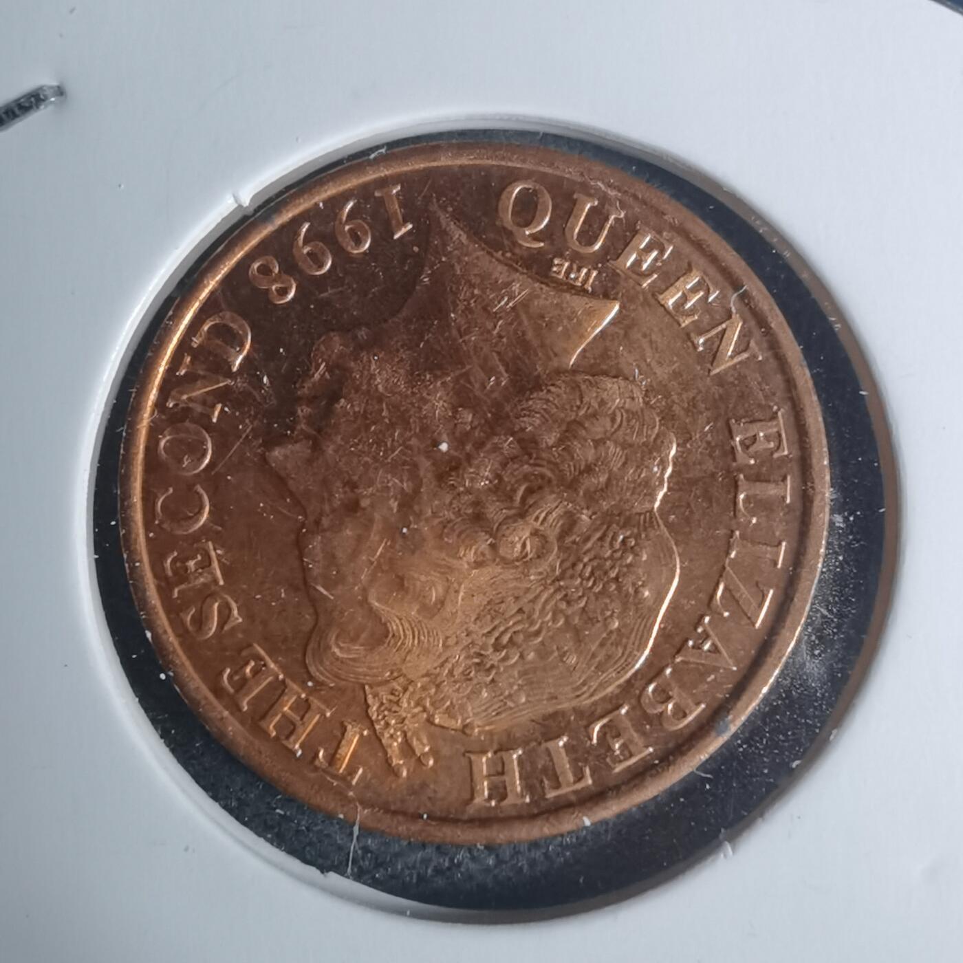 沼泽如烟--第934场 泽西1998年1便士