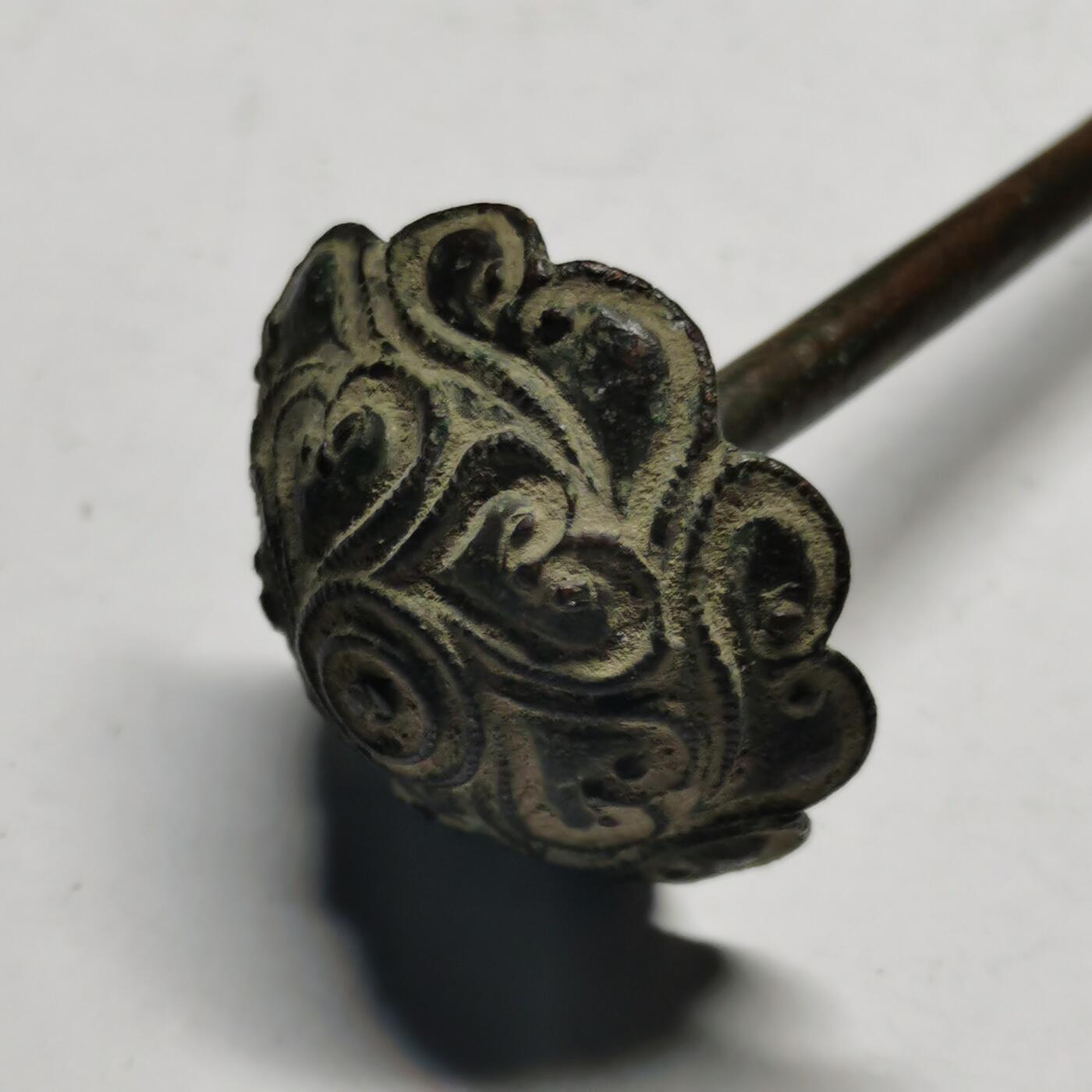 杂件专场89期 宋元花纹发簪