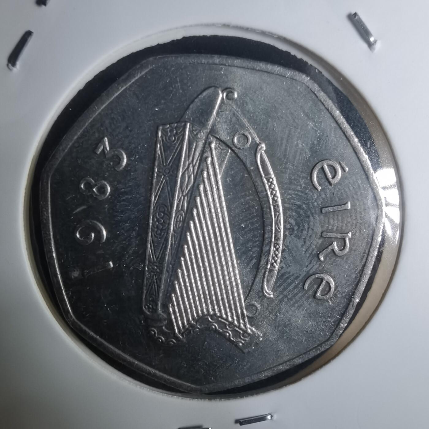 沼泽如烟--第935场 爱尔兰1983年50便士