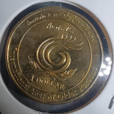 沼泽如烟--第934场 - 澳大利亚1999年一元纪念币