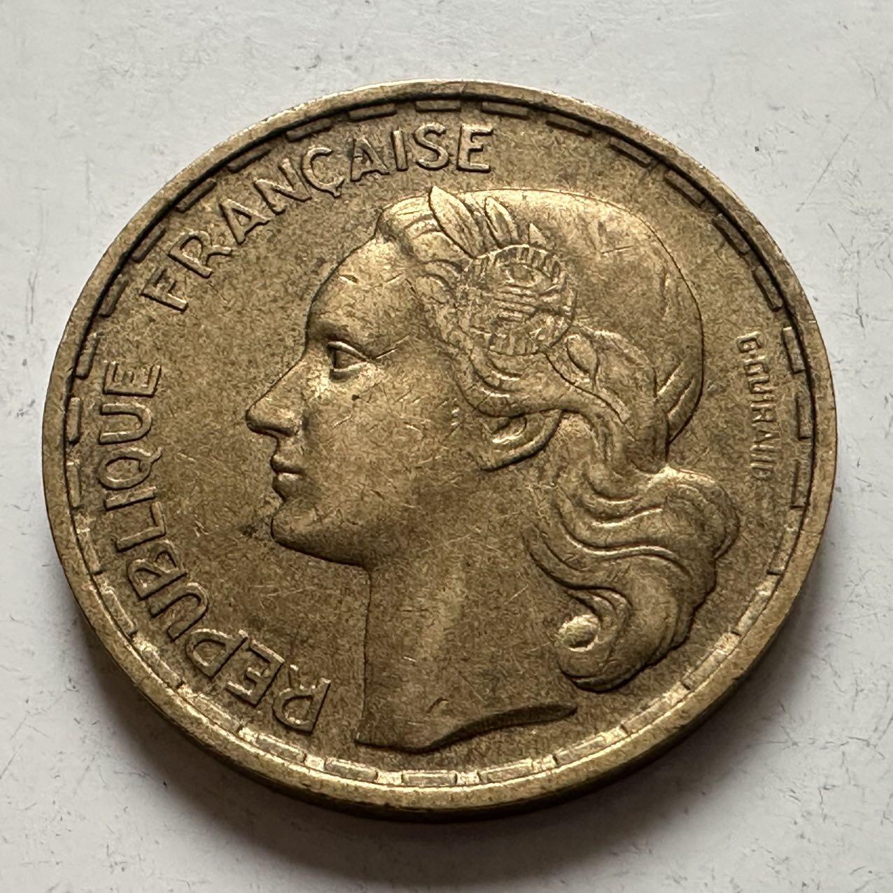 🌹外币初藏🌹🐯2025年第141场  每周二四六晚8️⃣点 接代拍 法国1951年50法郎