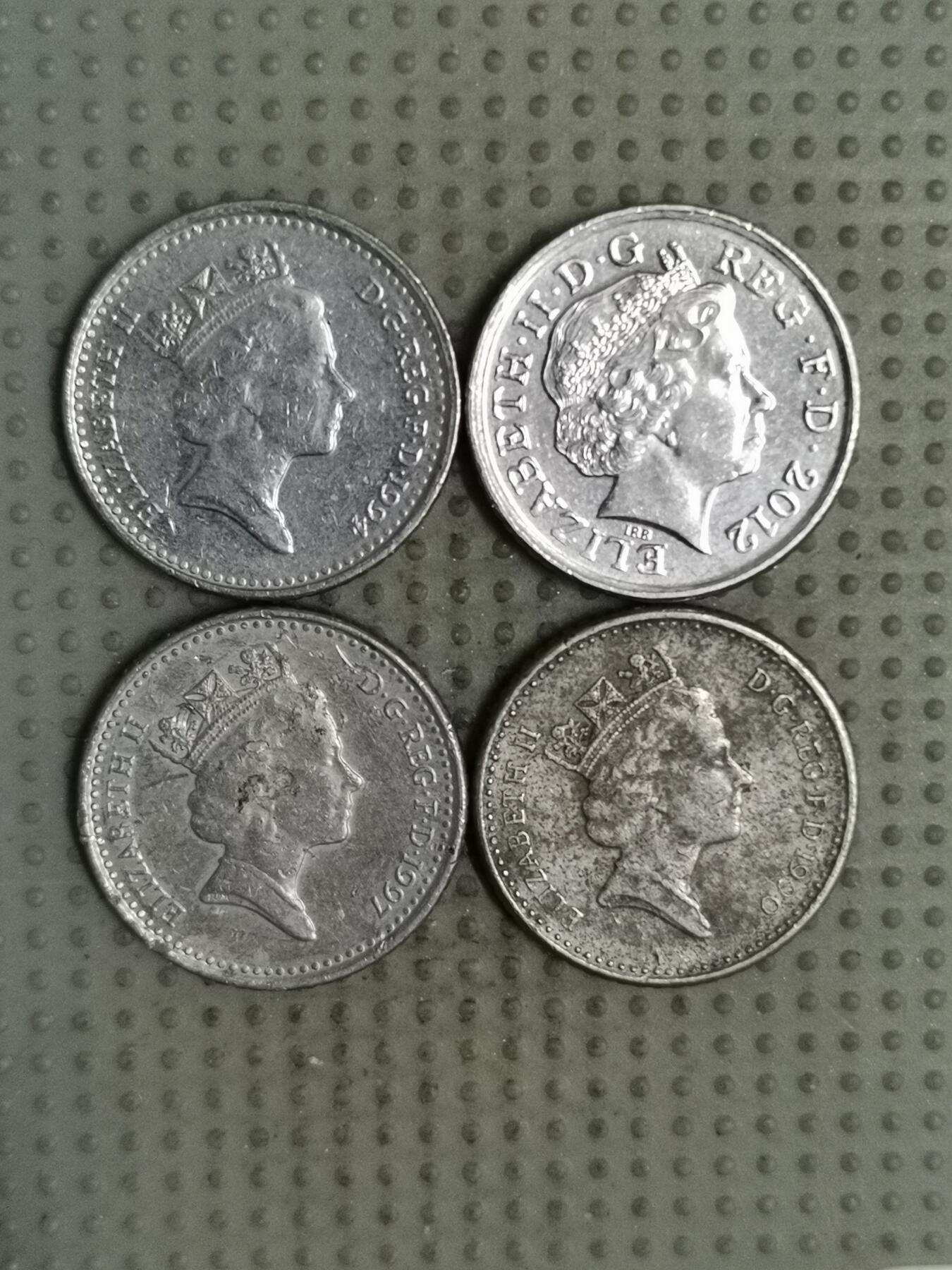 2025年第140场各国散币拍卖（总第140场） 英国5便士4枚