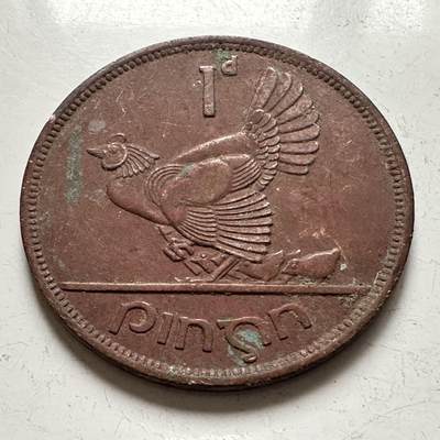 🌹外币初藏🌹🐯2025年第141场  每周二四六晚8️⃣点 接代拍 - 爱尔兰1966年一便士