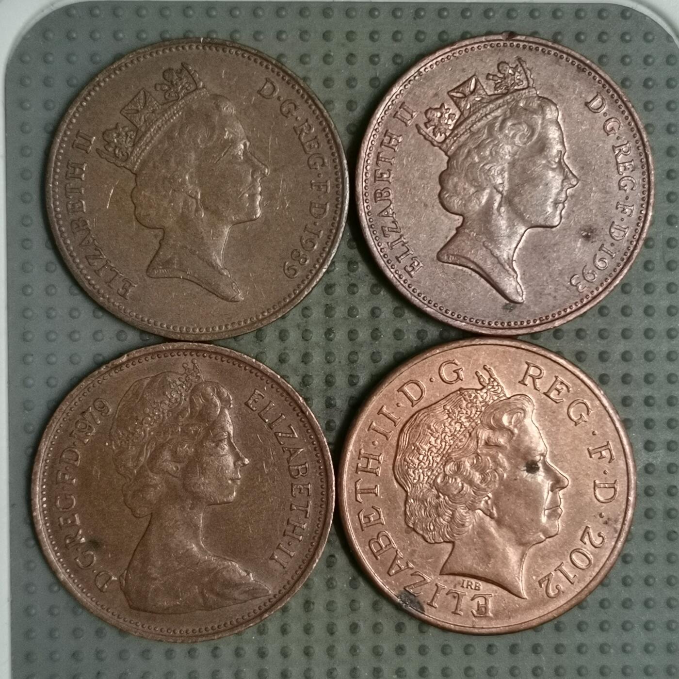 2025年第140场各国散币拍卖（总第140场） 英国2便士4枚