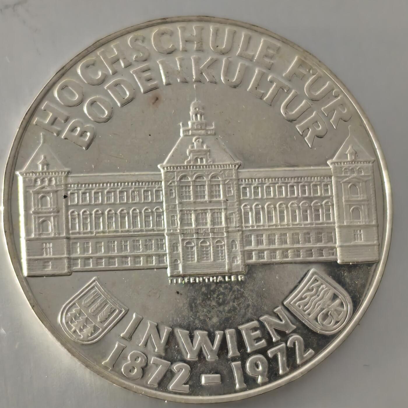 老蟹的宝藏🏴‍☠️ V 奥地利1972年50先令精制银币Fineness: 0.9000 Weight: 20.0000g