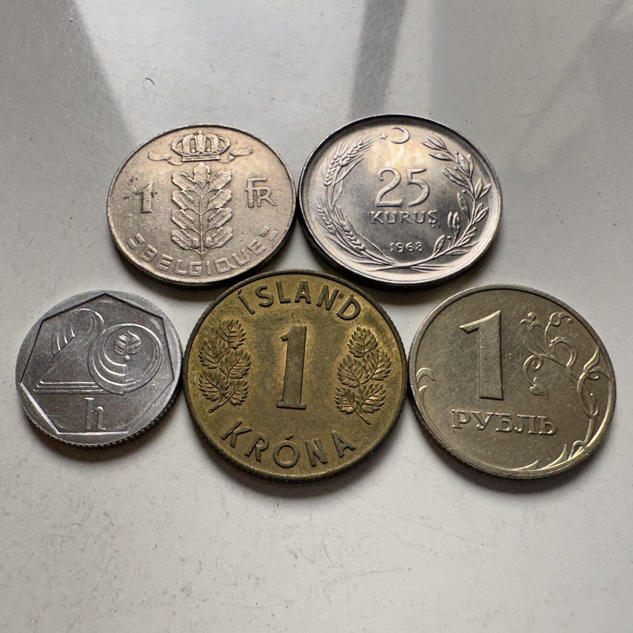 🌹外币初藏🌹🐯2025年第141场  每周二四六晚8️⃣点 接代拍 散币5枚