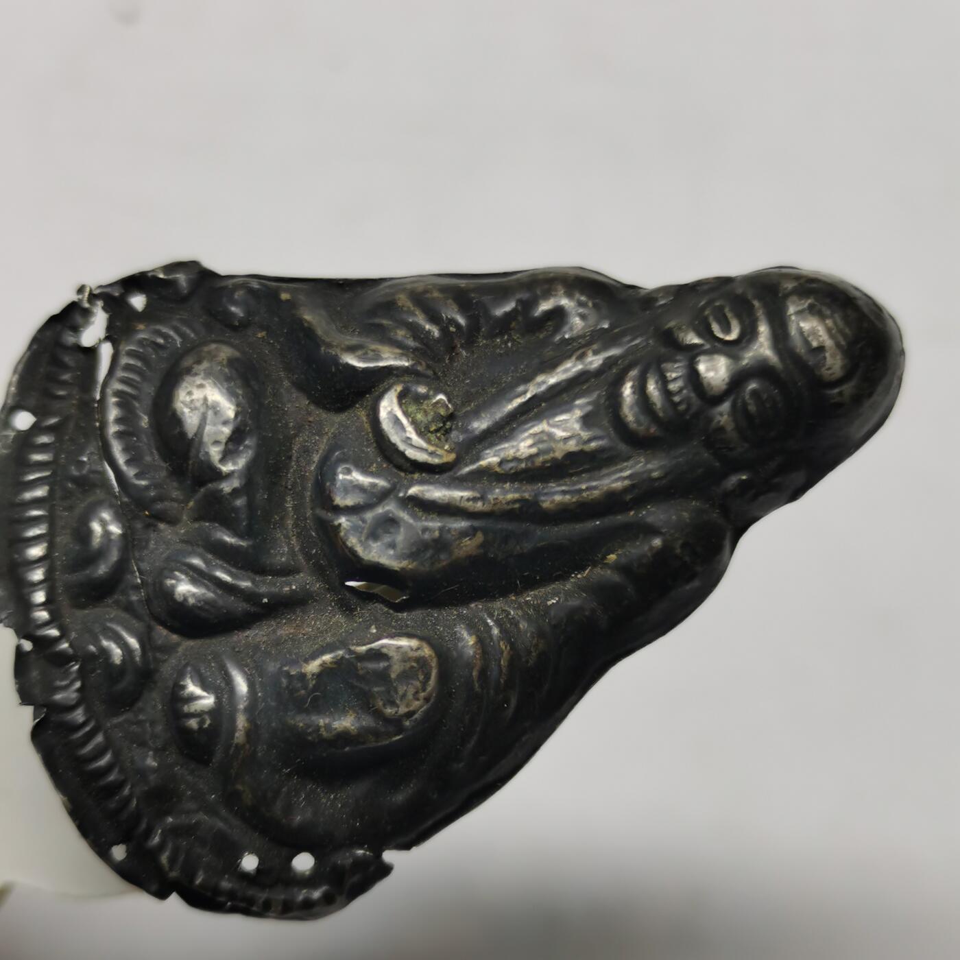 杂件专场89期 清代老银寿星，差品当银价卖