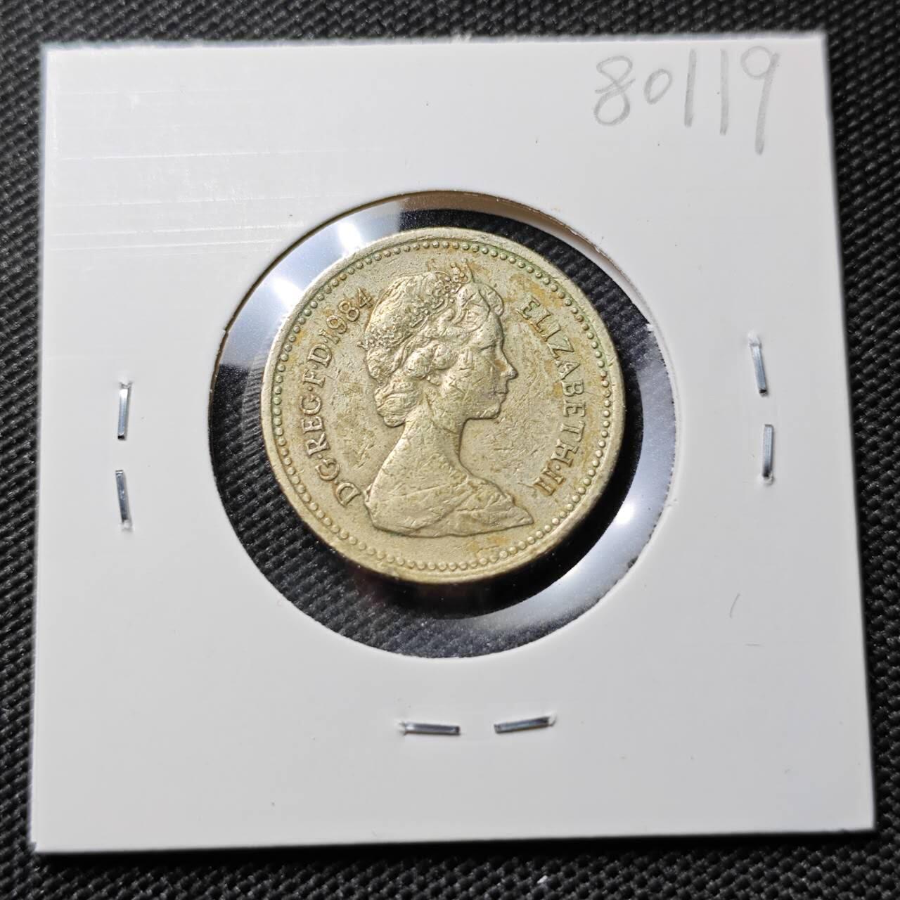 KK钱币收藏小铺 第380期  2月预留时间 周末发货  英国1镑