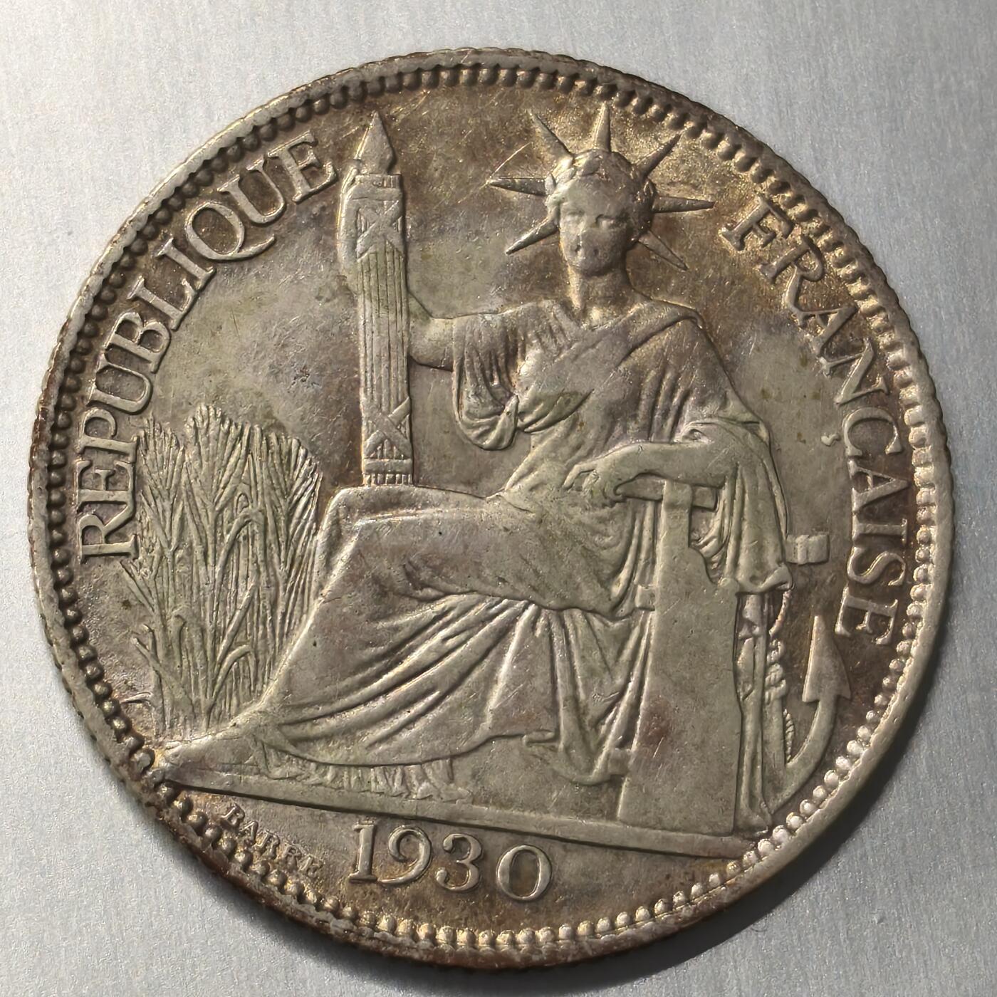 老蟹的宝藏🏴‍☠️ V 法属印度1930年20分