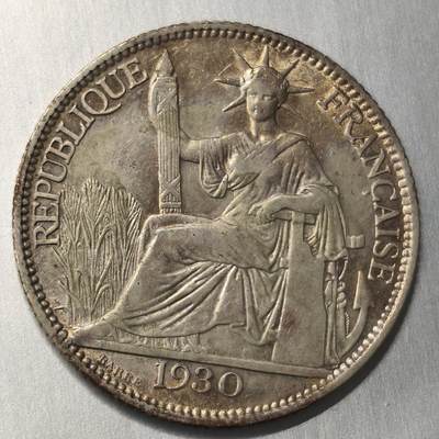 老蟹的宝藏🏴‍☠️ V - 法属印度1930年20分