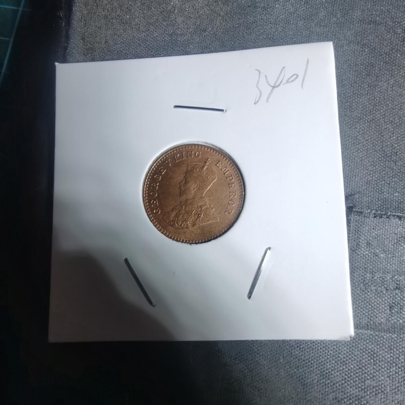 沼泽如烟--第934场 英属印度1936年十二分之一安娜