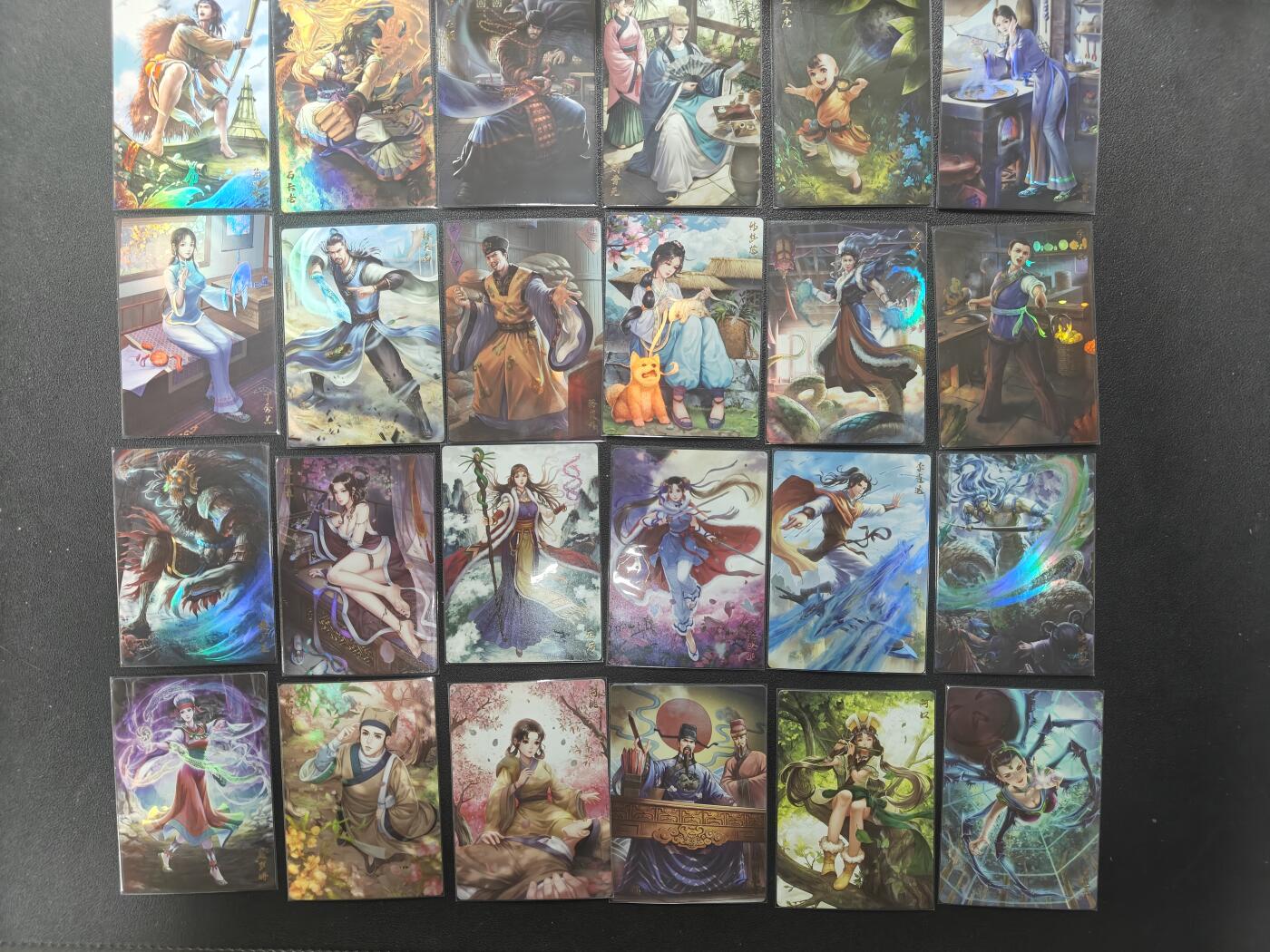 天玑星卡拍第150期《12.11周一截拍》持续收拍收评中 满赠卡需备注 卡玩帕克 仙剑奇侠传 1-3弹 彩闪 54张