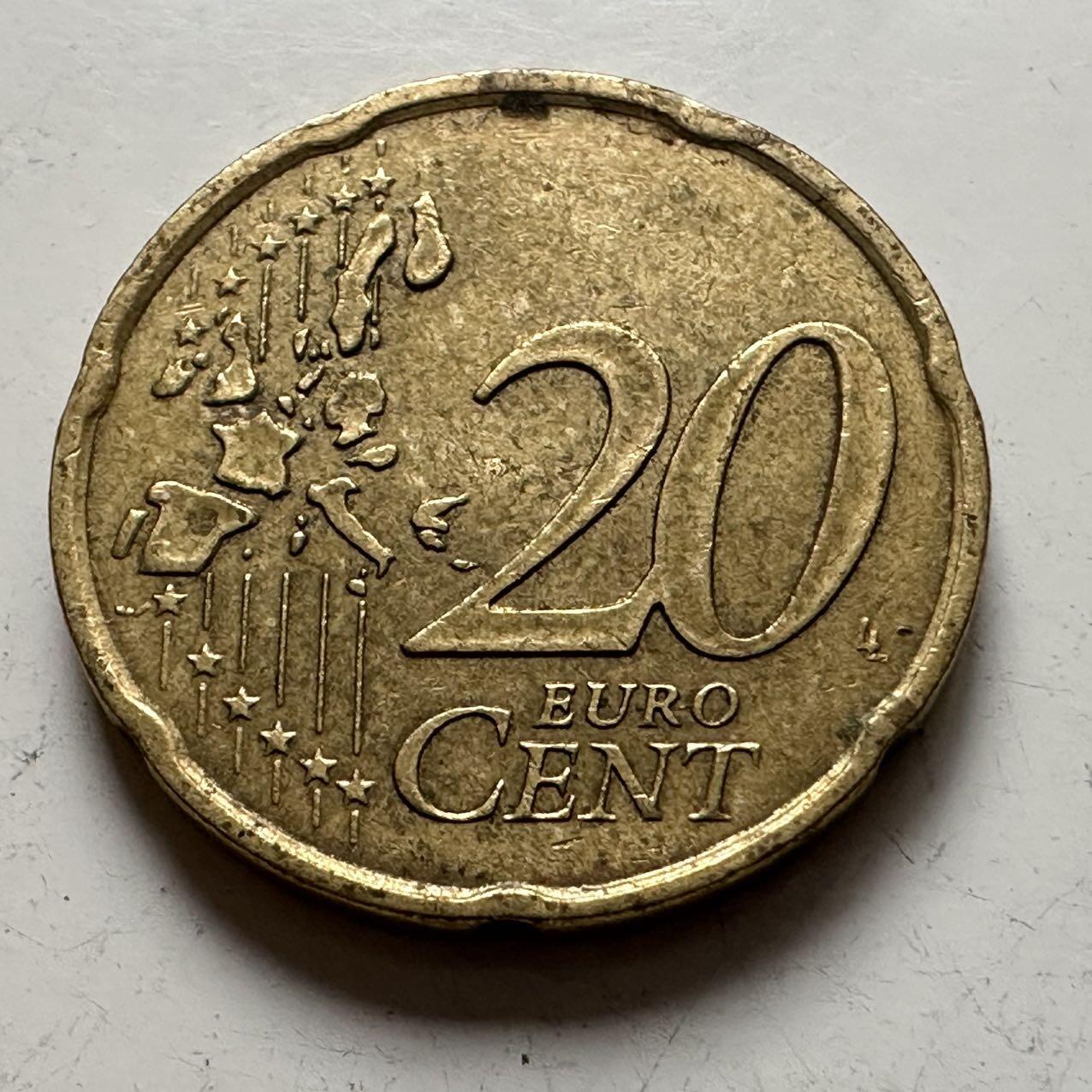 🌹外币初藏🌹🐯2025年第141场  每周二四六晚8️⃣点 接代拍 法国2000年20欧分