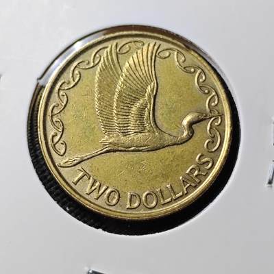 KK钱币收藏小铺 第380期  2月预留时间 周末发货 -  新西兰2元
