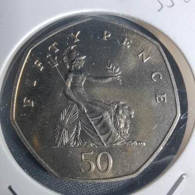 沼泽如烟--第935场 - 英国1982年50便士