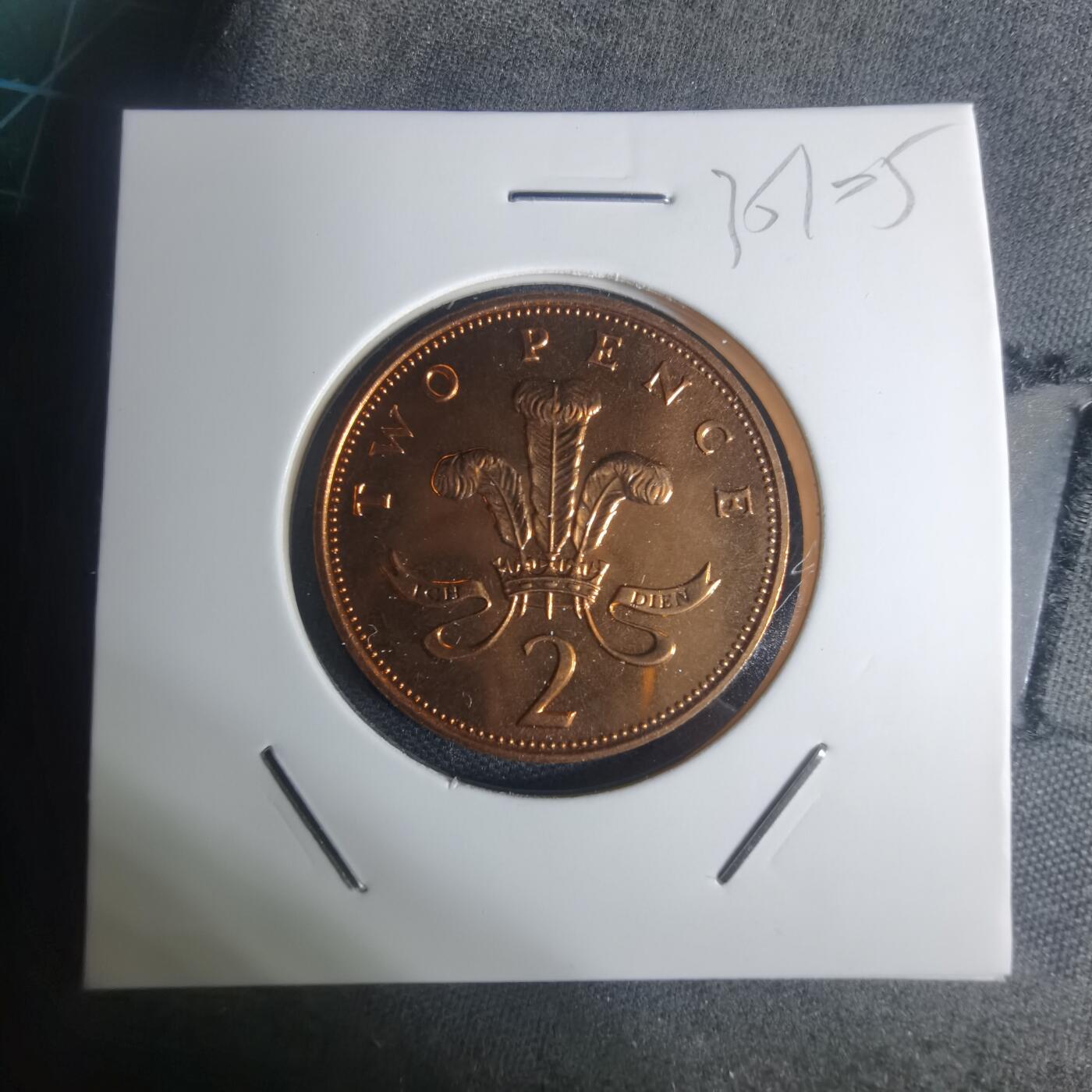 沼泽如烟--第935场 英国1982年2便士