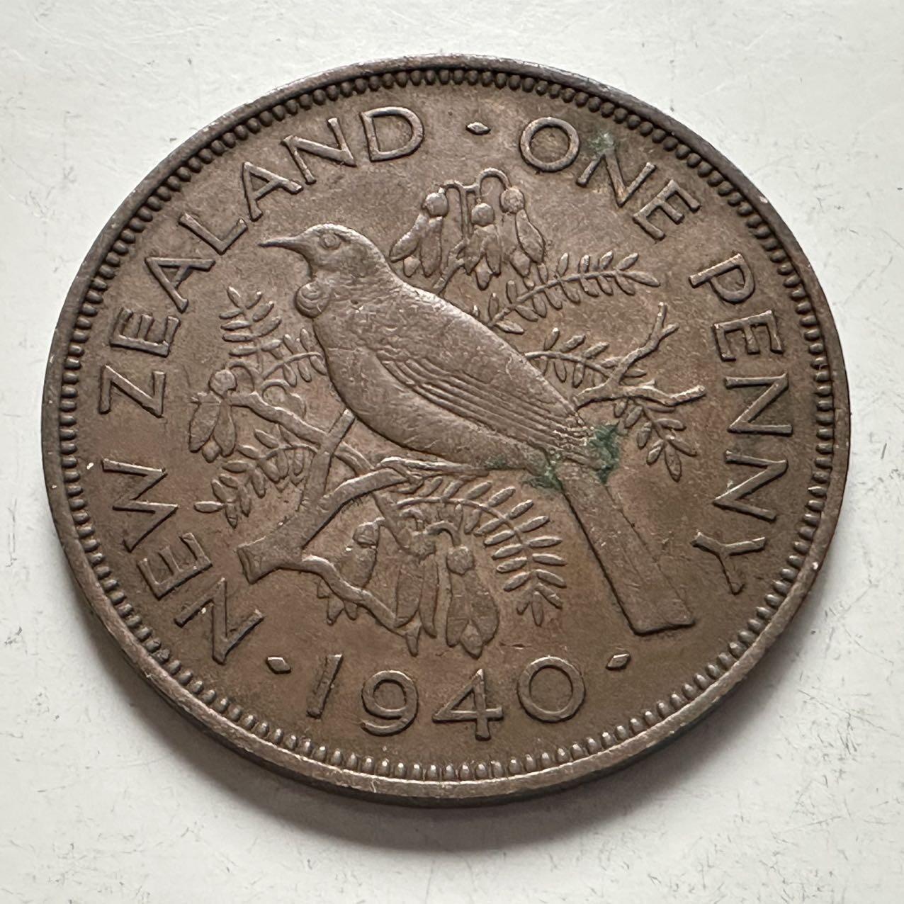 🌹外币初藏🌹🐯2025年第141场  每周二四六晚8️⃣点 接代拍 新西兰1940年一便士