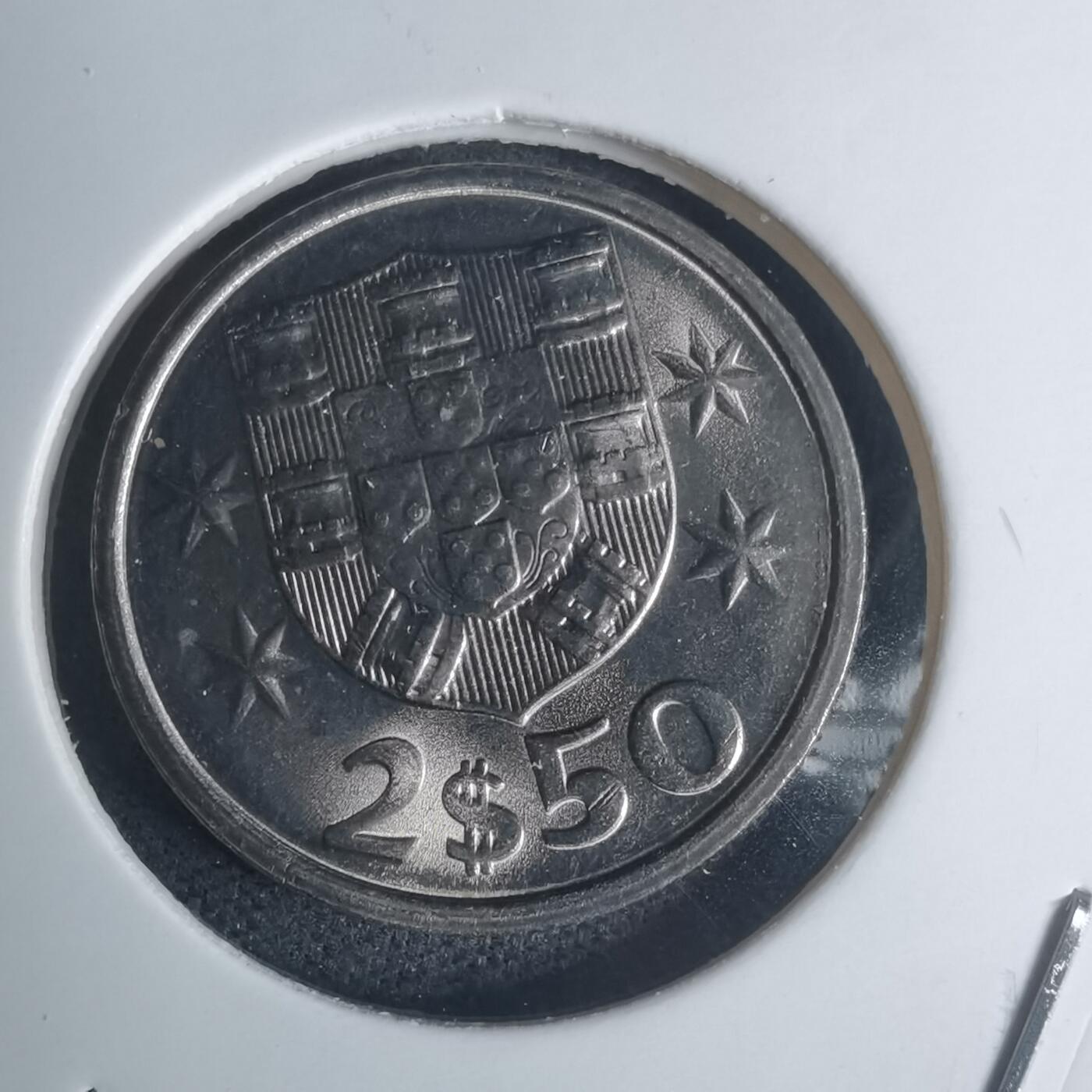 沼泽如烟--第935场 葡萄牙1984年2.5埃斯库多