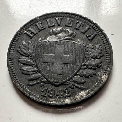 🌹外币初藏🌹🐯2025年第141场  每周二四六晚8️⃣点 接代拍 - 瑞士1942年2分