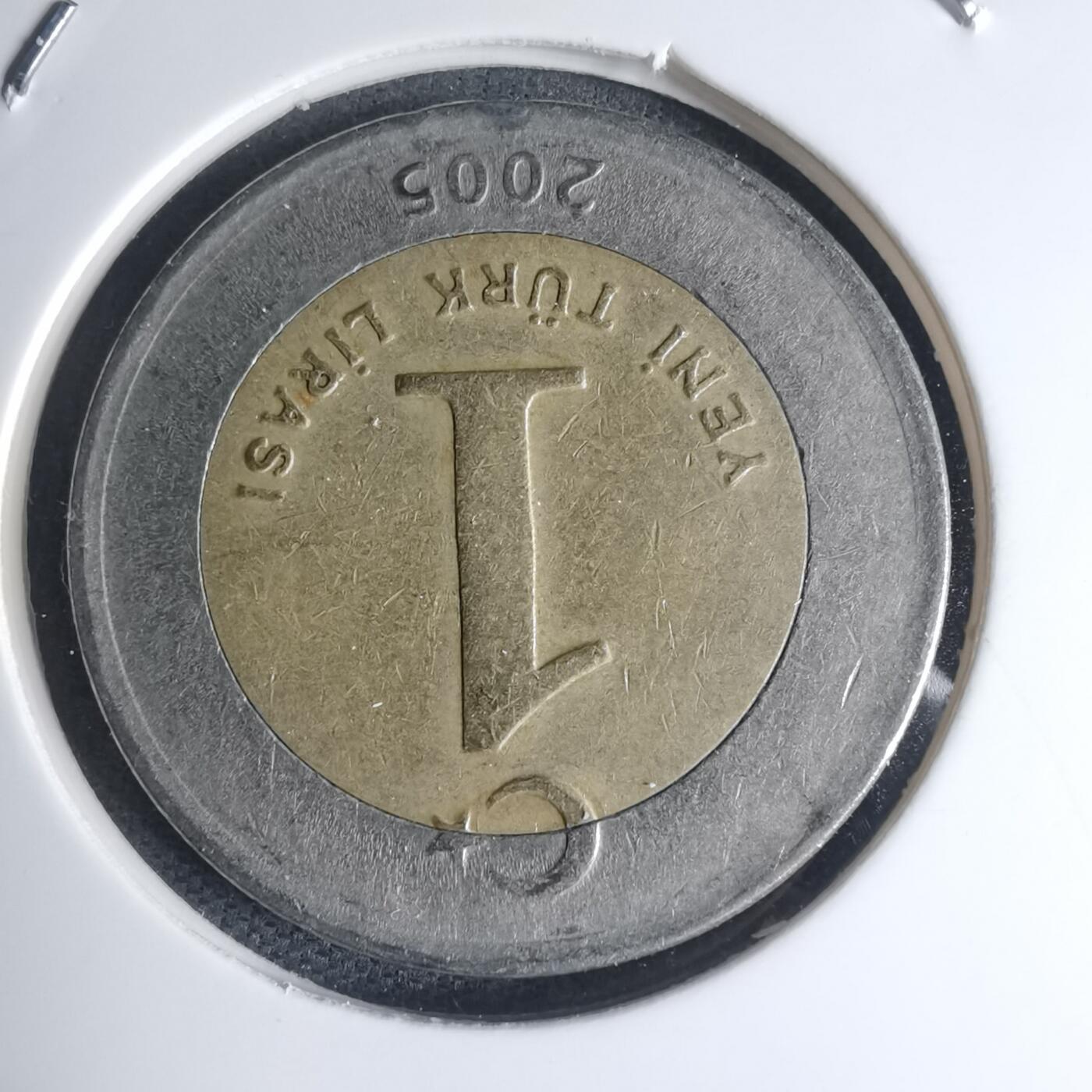 沼泽如烟--第935场 土耳其2005年1里拉