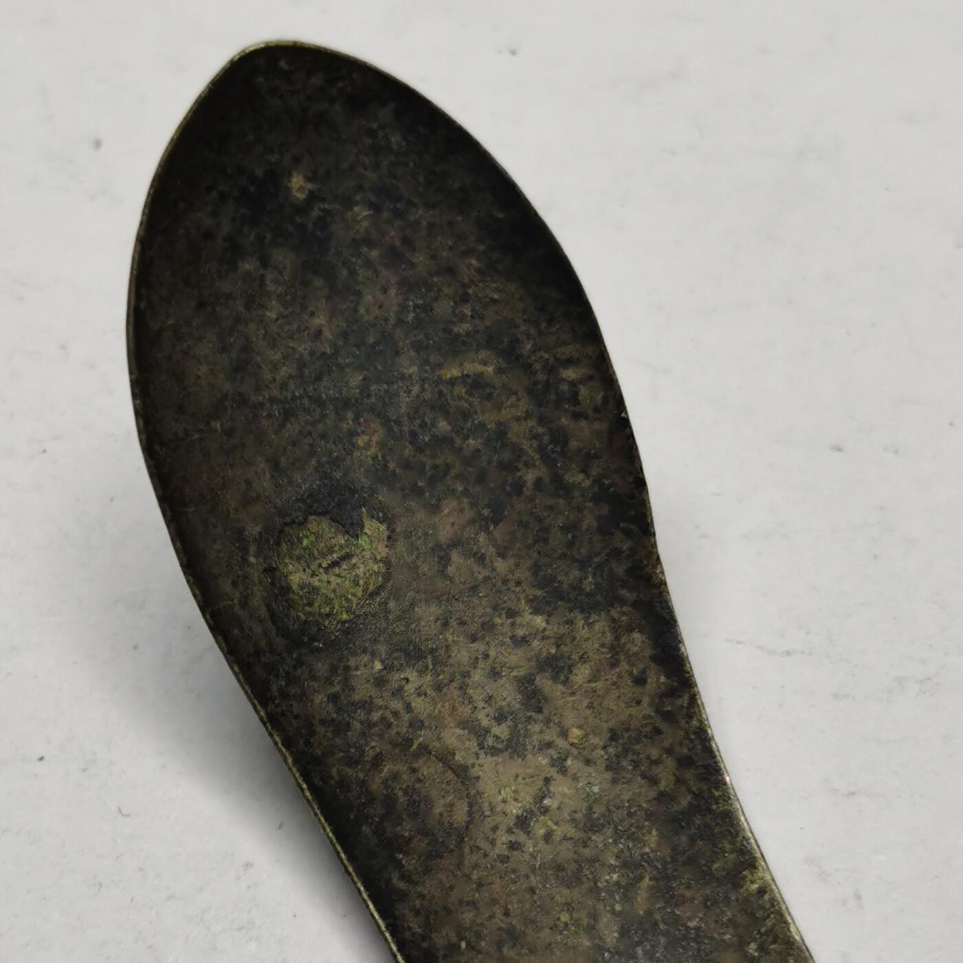 杂件专场89期 清代老银花纹发簪