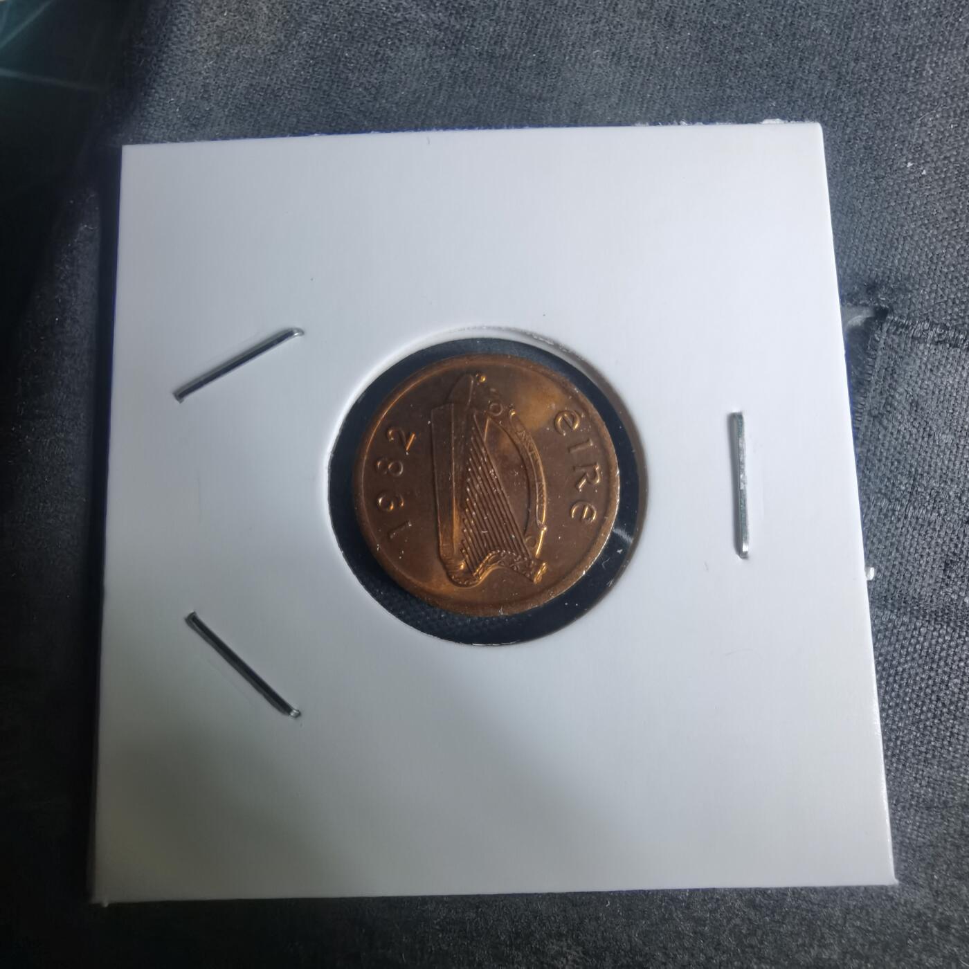 沼泽如烟--第935场 爱尔兰1982年半便士