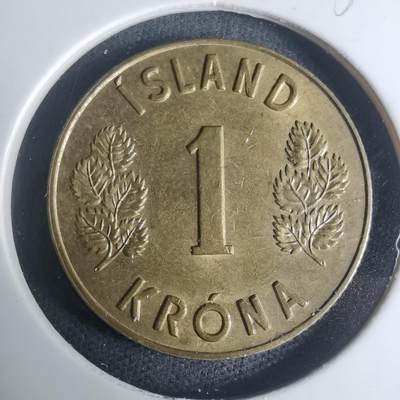 沼泽如烟--第935场 - 冰岛1973年1克朗