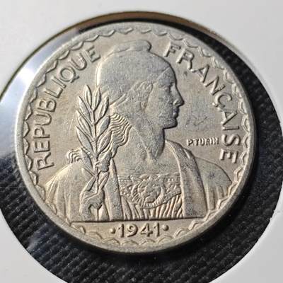 KK钱币收藏小铺 第380期  2月预留时间 周末发货 - 法属印支20分 