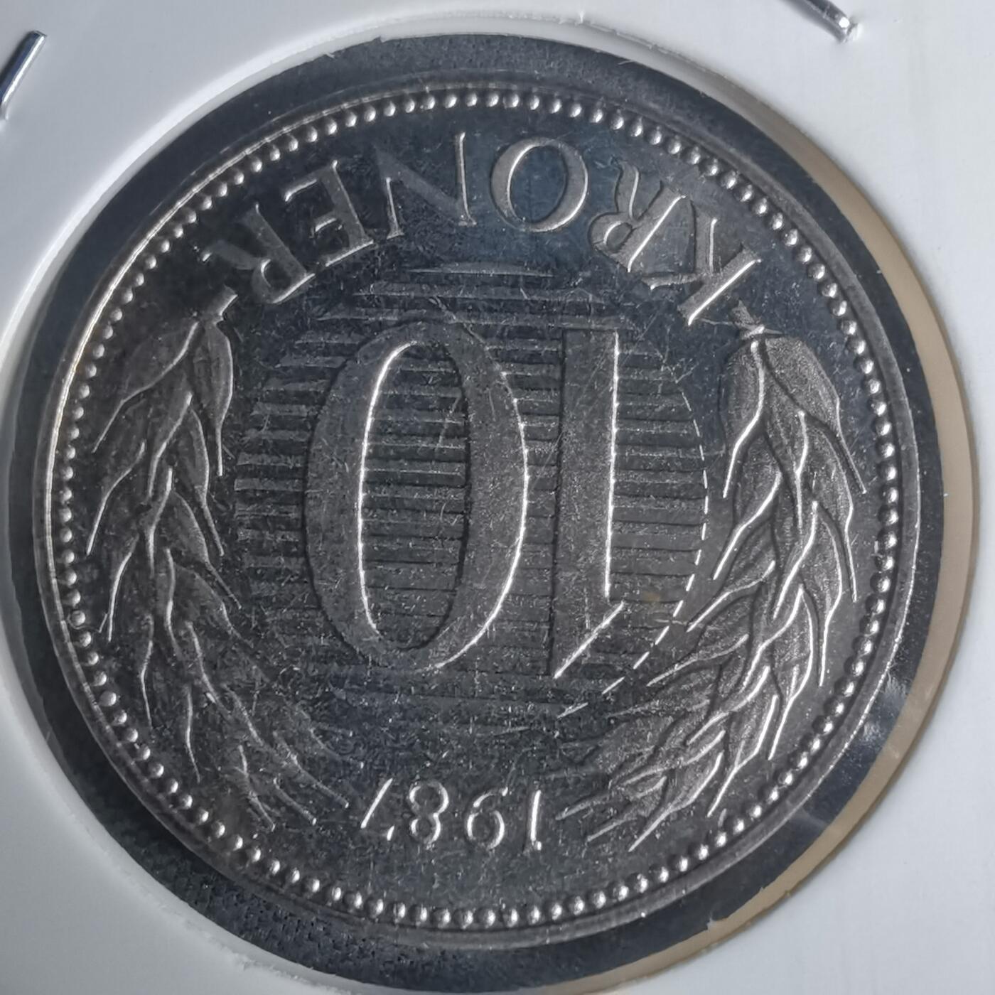 沼泽如烟--第935场 丹麦1987年10克朗