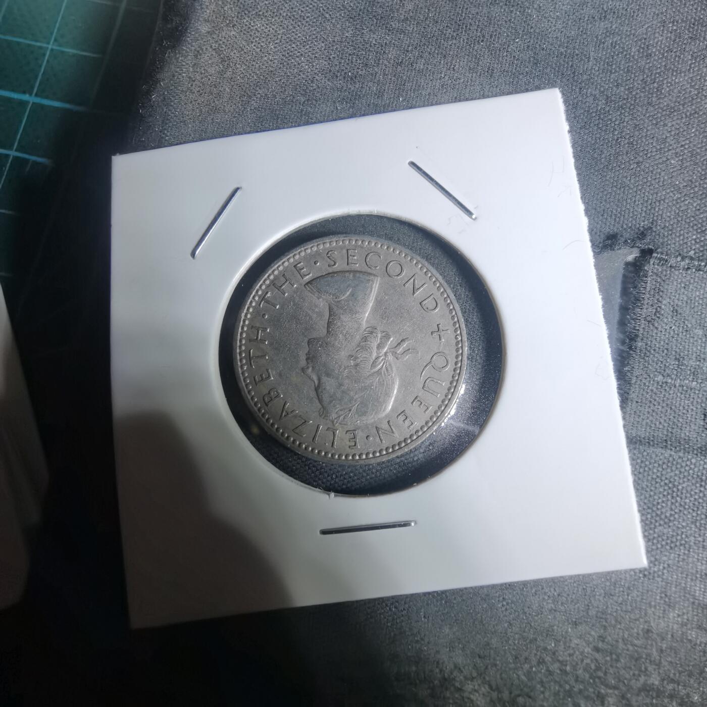 沼泽如烟--第934场 新西兰1964年1先令