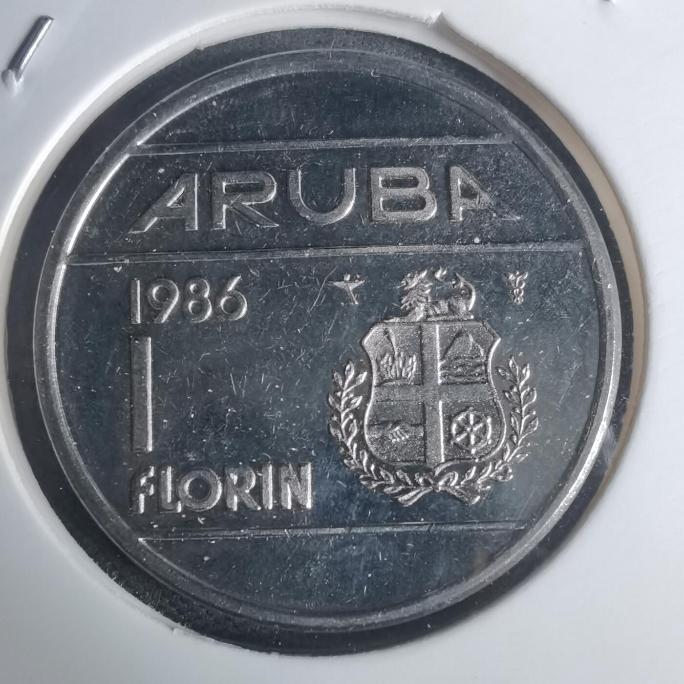 沼泽如烟--第935场 阿鲁巴1986年1弗洛林