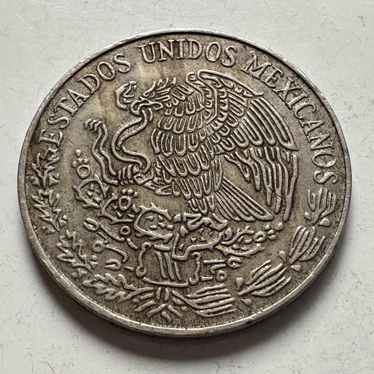 🌹外币初藏🌹🐯2025年第141场  每周二四六晚8️⃣点 接代拍 墨西哥1972年五比索