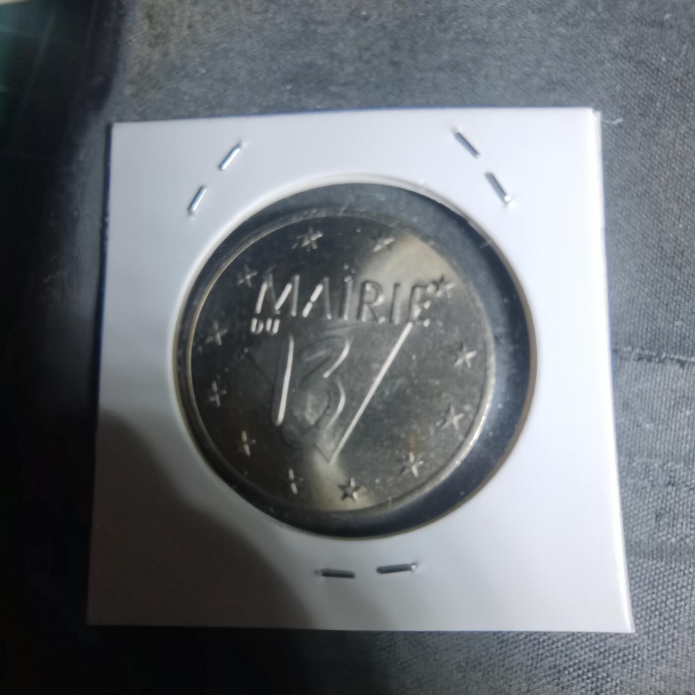 沼泽如烟--第934场 法国1998年十三区2欧纪念币