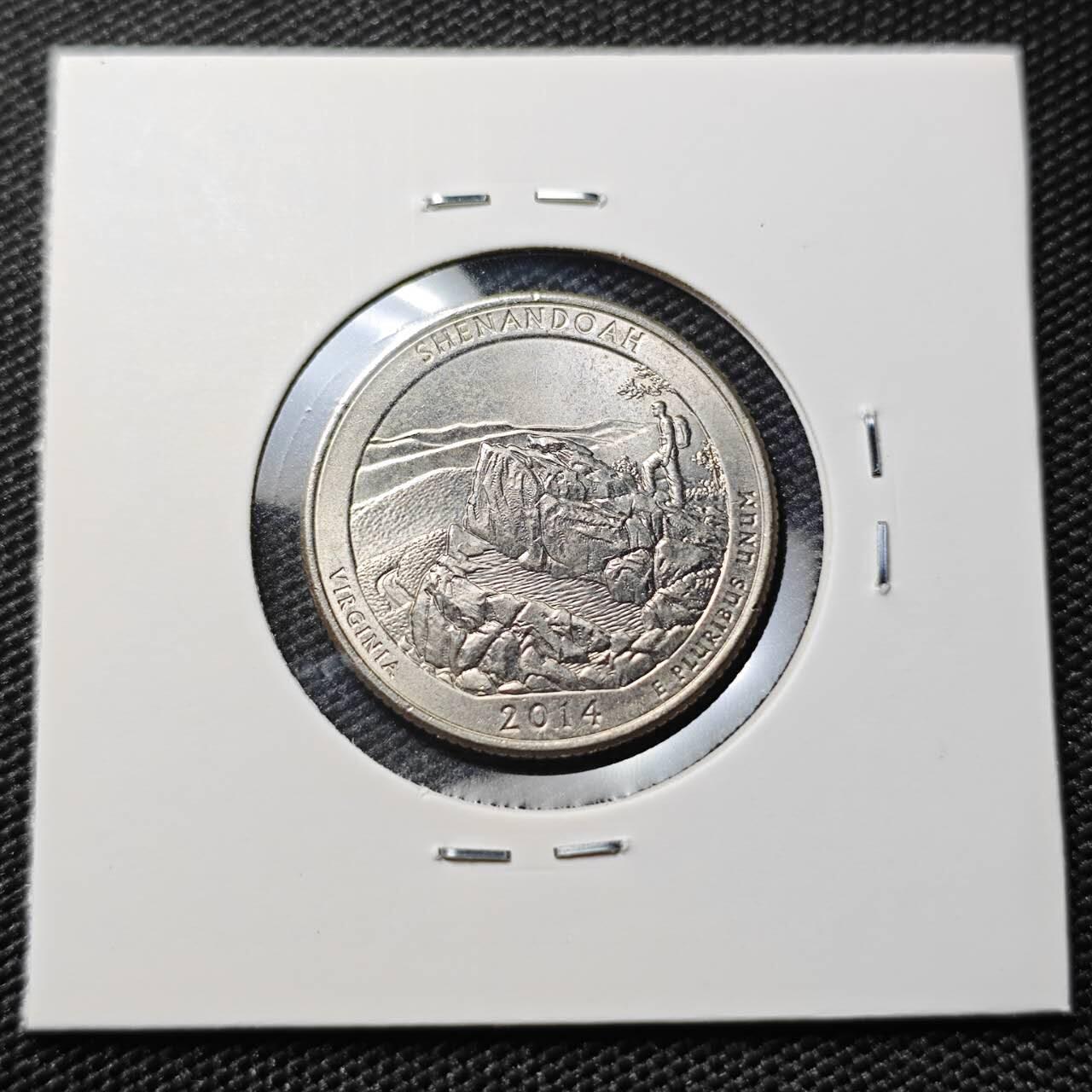 KK钱币收藏小铺 第380期  2月预留时间 周末发货 美国25分纪念币 好品 