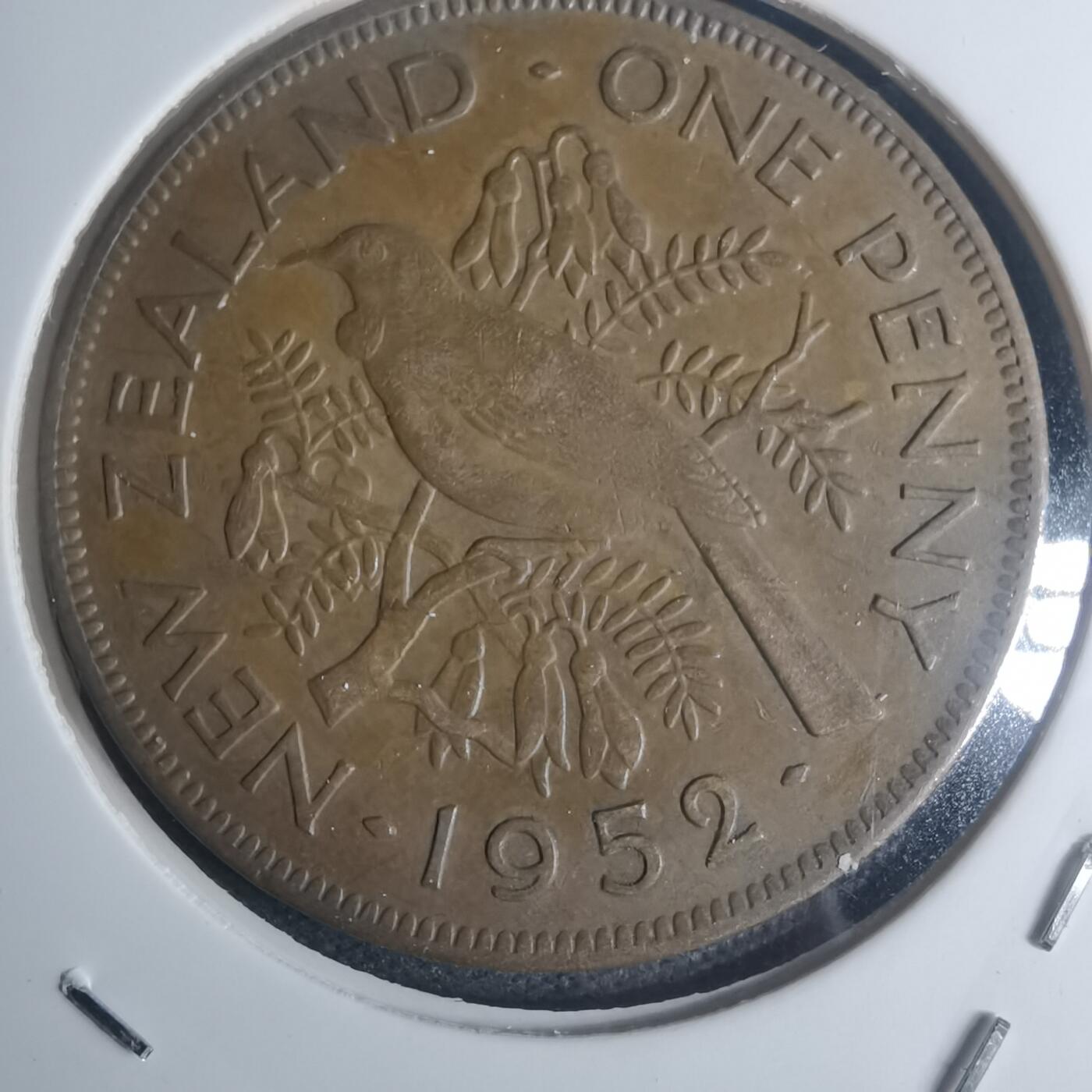 沼泽如烟--第935场 新西兰1952年份1便士