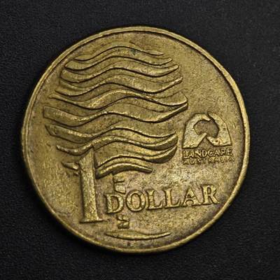 【淘币小摊】实时拍第八百三十一拍   散币场   满百包邮可预留二周 每周一统一发货   - 澳大利亚1993年1元纪念币