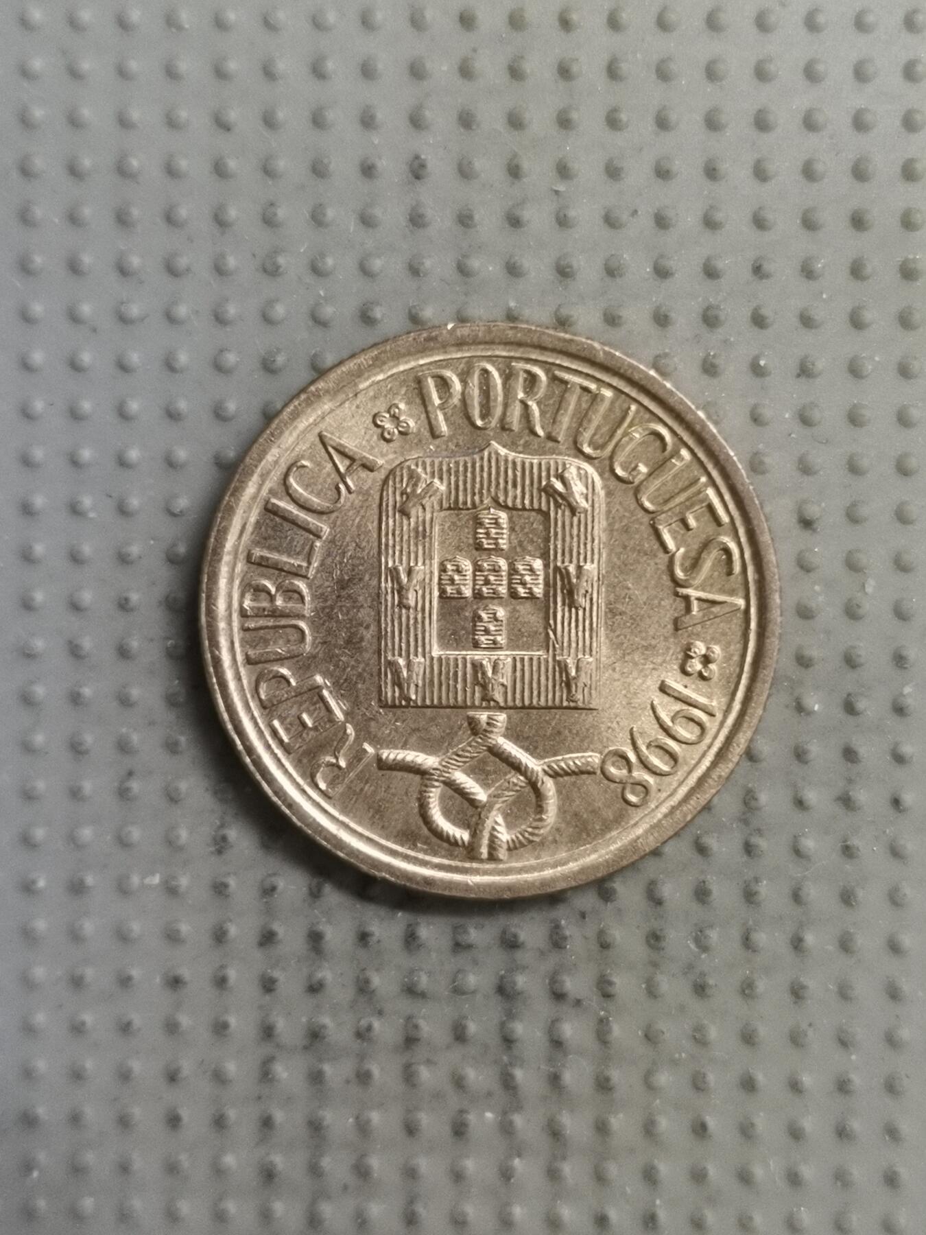 2025年第140场各国散币拍卖（总第140场） 葡萄牙1998年10埃斯库多