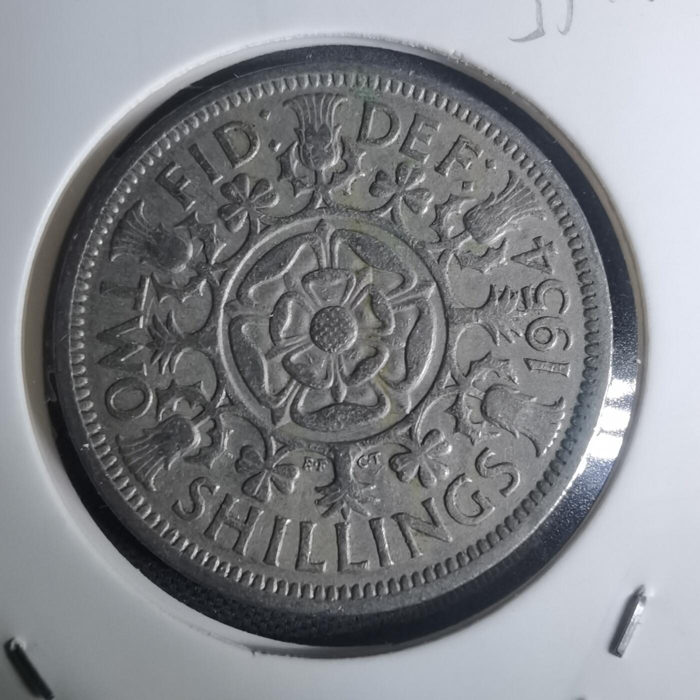 沼泽如烟--第935场 英国1954年2先令