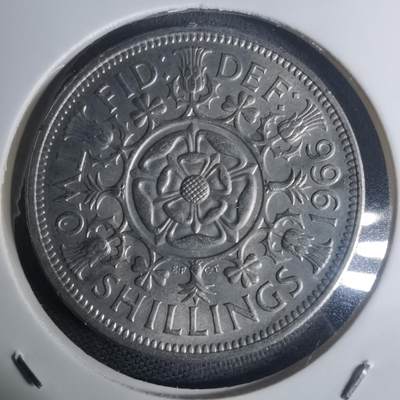 沼泽如烟--第935场 - 英国1966年2先令