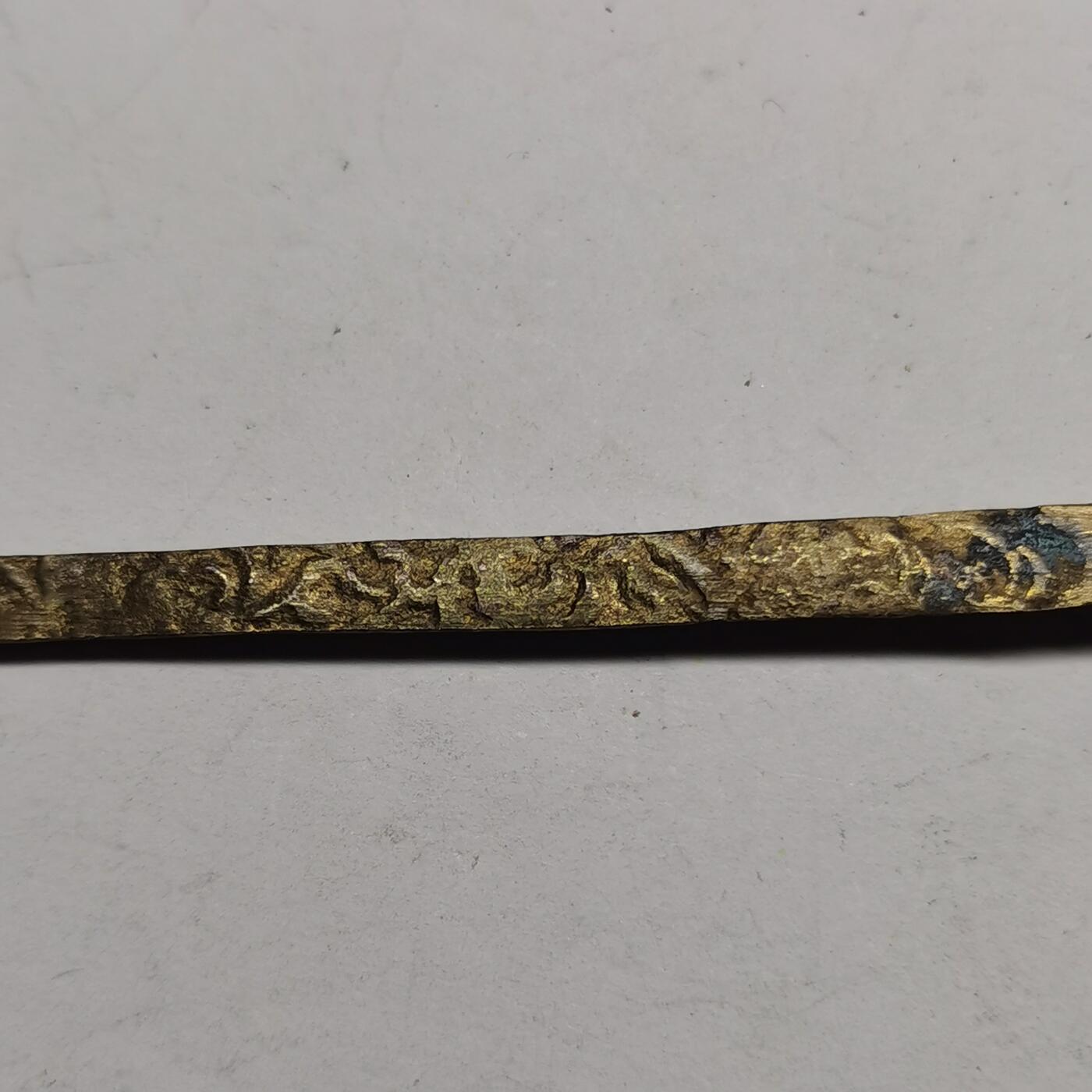 杂件专场89期 老铜花纹簪