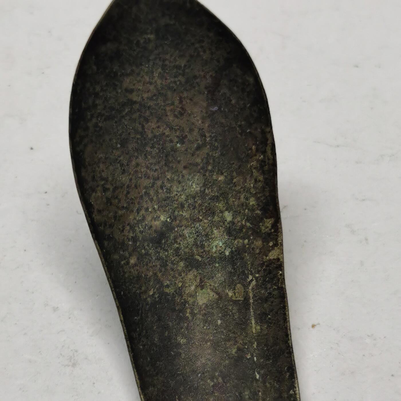 杂件专场89期 清代老银花纹发簪