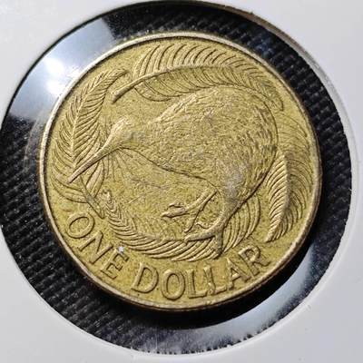 KK钱币收藏小铺 第380期  2月预留时间 周末发货 -  新西兰1元