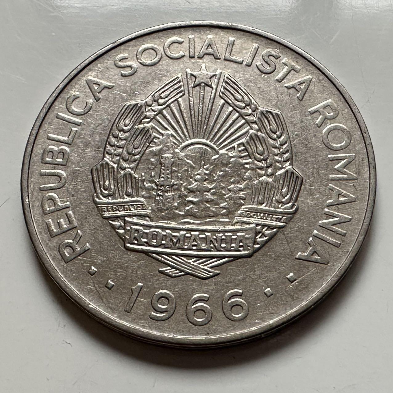 🌹外币初藏🌹🐯2025年第141场  每周二四六晚8️⃣点 接代拍 罗马尼亚1966年3列伊