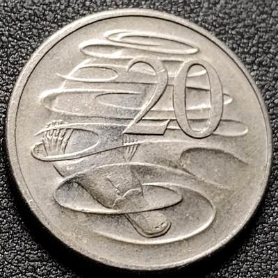 泉币菌-第147场-精品福利场 - 鸭嘴兽 澳大利亚 20分镍铜硬币 28.7毫米 11.3克 纪念币铜钱