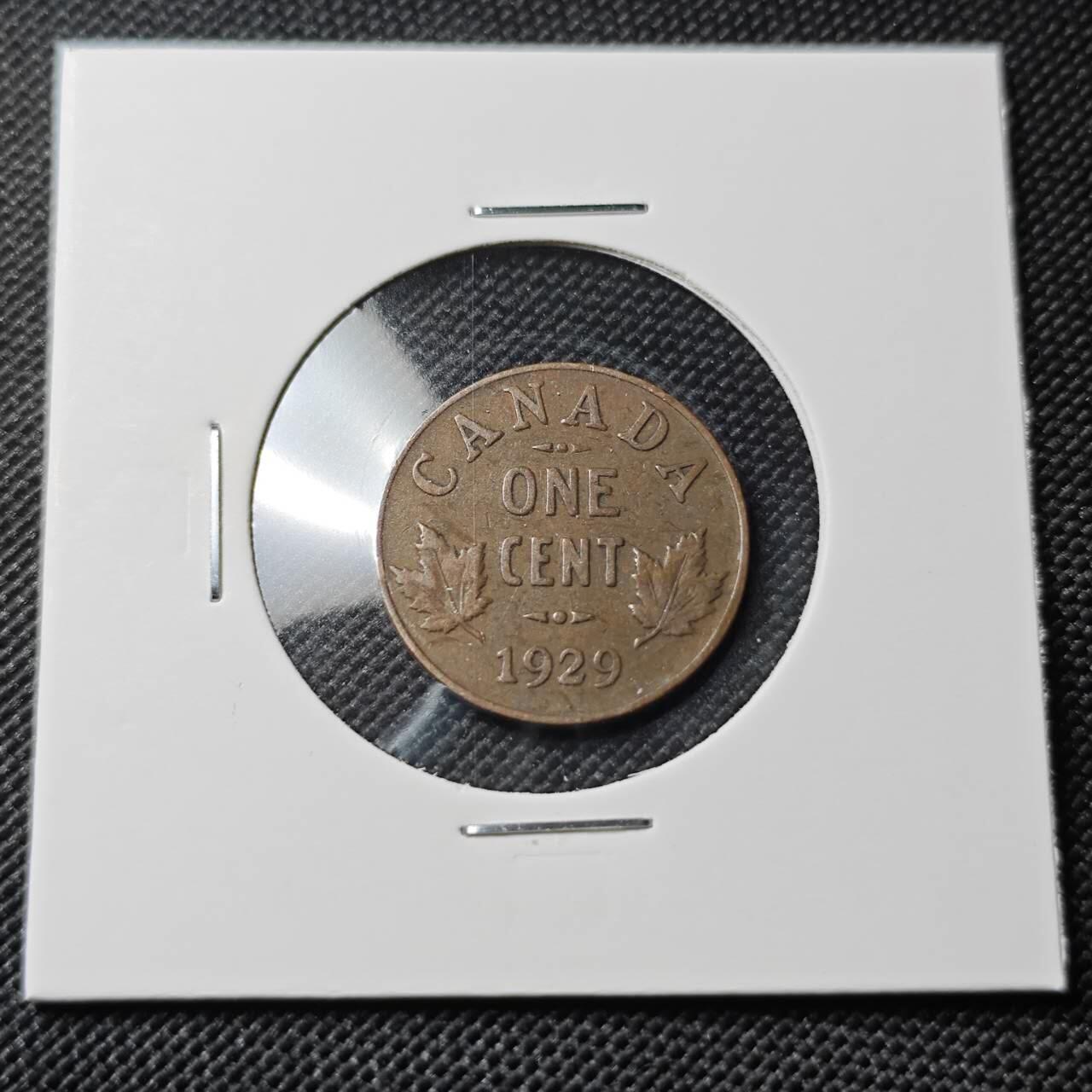 KK钱币收藏小铺 第380期  2月预留时间 周末发货 加拿大1分铜币 