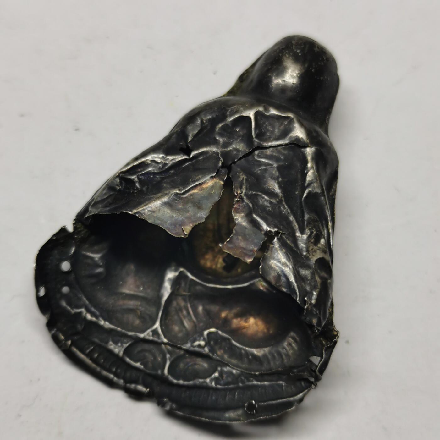 杂件专场89期 清代老银寿星，差品当银价卖