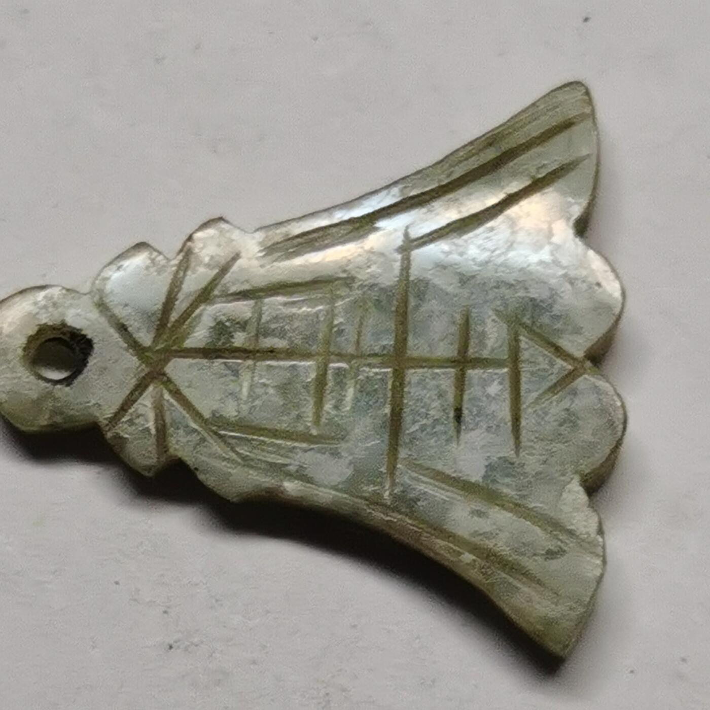 杂件专场89期 清代玉雕吊坠