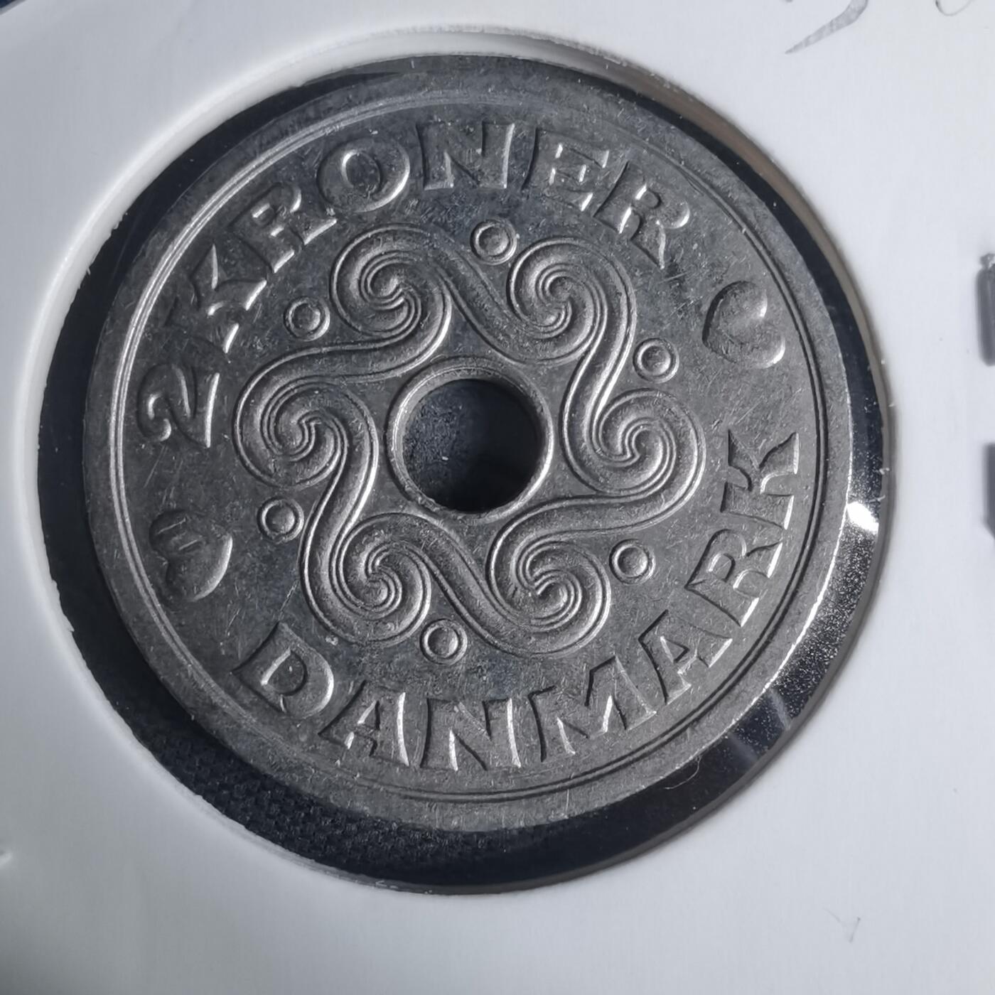 沼泽如烟--第935场 丹麦1994年2克朗