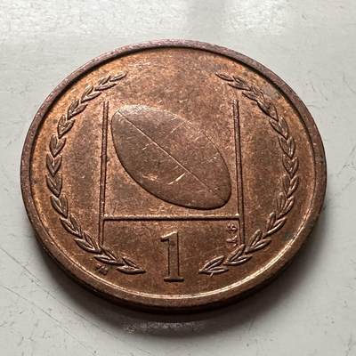 🌹外币初藏🌹🐯2025年第141场  每周二四六晚8️⃣点 接代拍 - 马恩岛1999年一便士